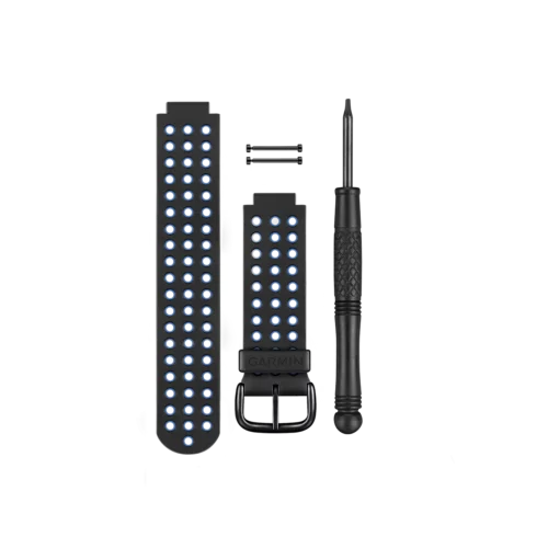 Blue/black watch band for Approach s5