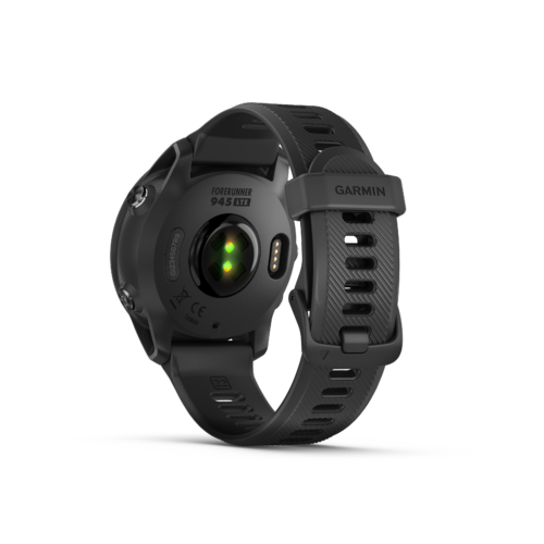 Forerunner 945 LTE Black back view