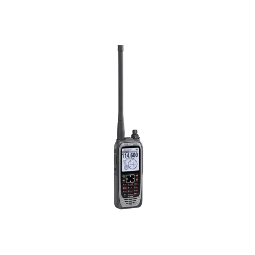 Aviation features shown on the Icom IC-A25N handheld portable airband transceiver