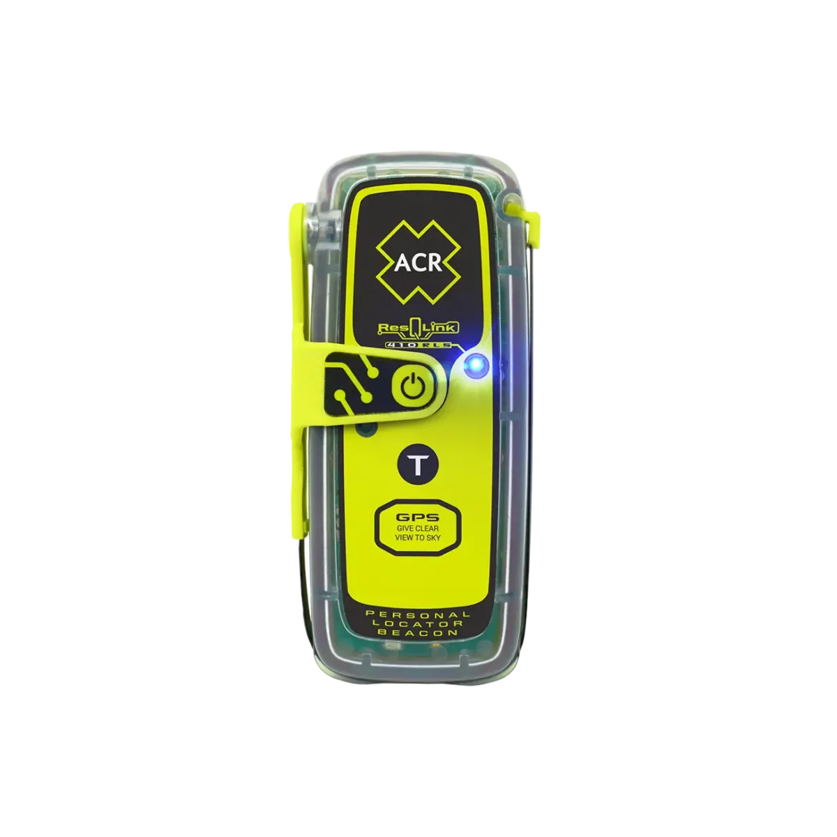 ACR ResQLink 410 RLS PLB with light on