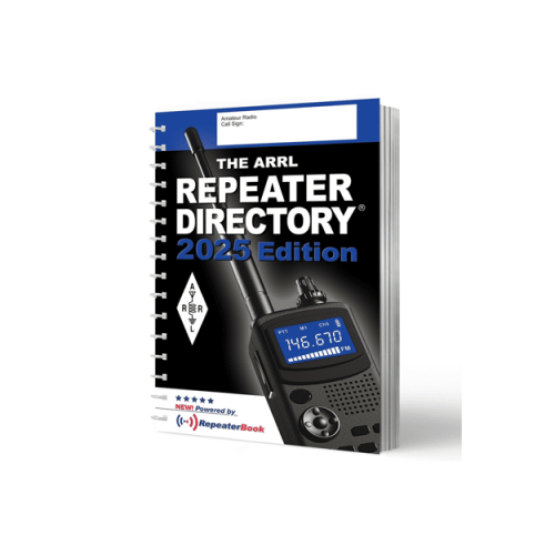2025 ARRL Repeater Directory, Desktop Edition