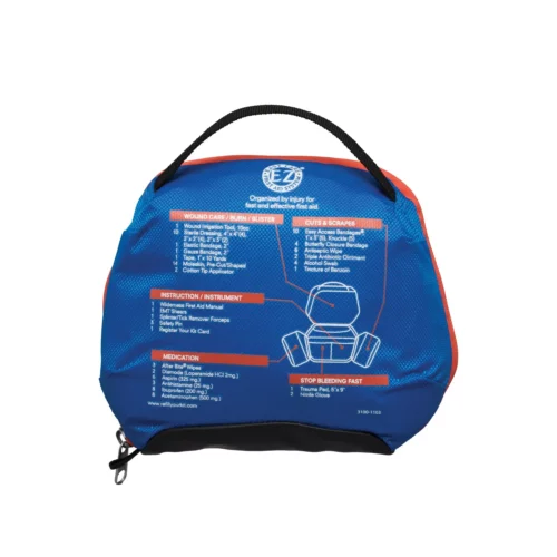 Backpacker Adventure Medical Kit back of kit