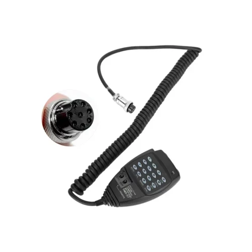 Alinco EMS-57 with plug shown