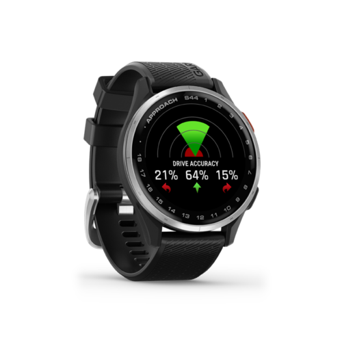Garmin Approach S44 Black club stats