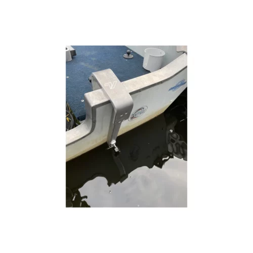 ArcLab Backcountry Transducer Mount on boat top view