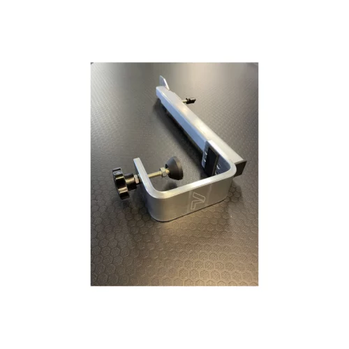 ArcLab Backcountry Transducer Mount closed up with clamp end