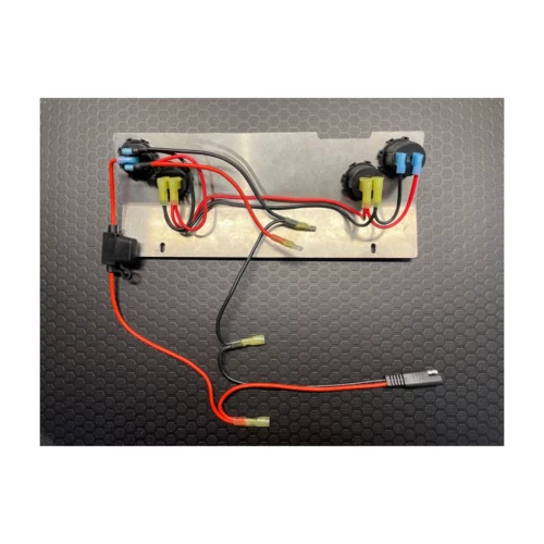 ArcLab 5200 Series Shuttle 12v Deluxe Wiring Harness in use