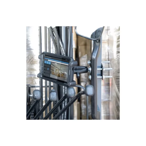 Arkon 5 inch Robust Forklift Pillar Tablet Mount mounted