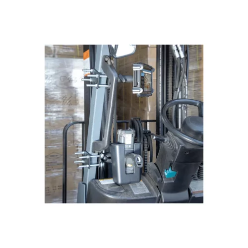Arkon 5 inch Robust Forklift Pillar Tablet Mount mounted