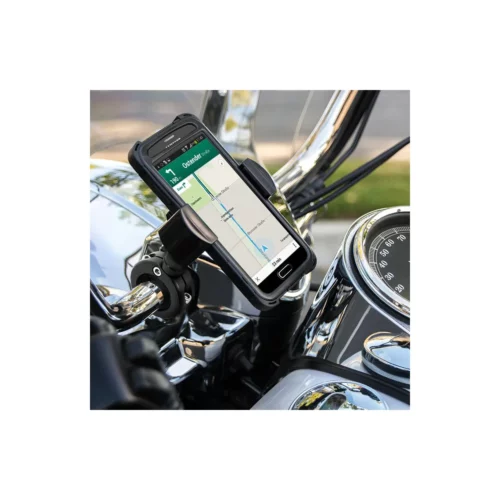 Arkon RoadVise Motorcycle Phone Mount in use