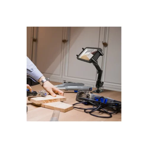 Arkon SM6HD006 Slim-Grip Ultra Heavy-Duty Multi-Angle Midsize Tablet Drilled-Base or Wall Mount in use
