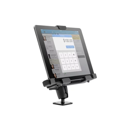 Arkon TAB4METKL Aluminum locking tablet mount with tablet mounted