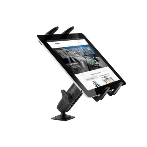 ARKON Heavy-Duty Drill Base Tablet Mount with tablet