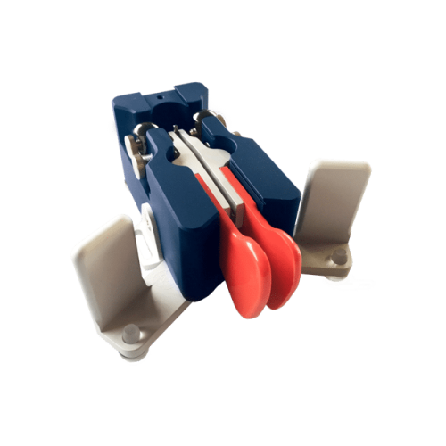 Begali Traveller Light Iambic Paddle with Magnetic Return - Blue