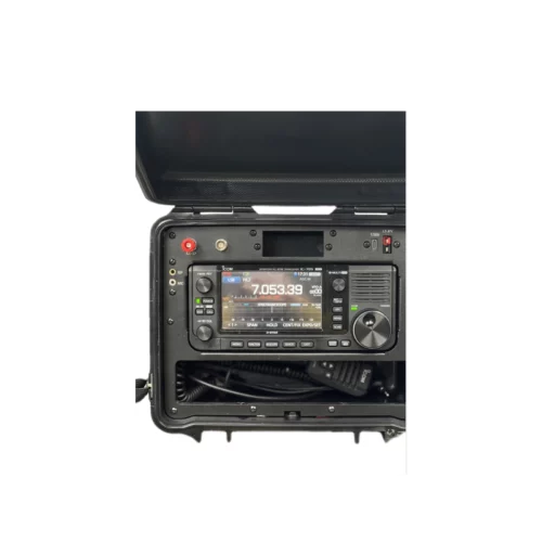 Chelegance JCase705 with radio closeup