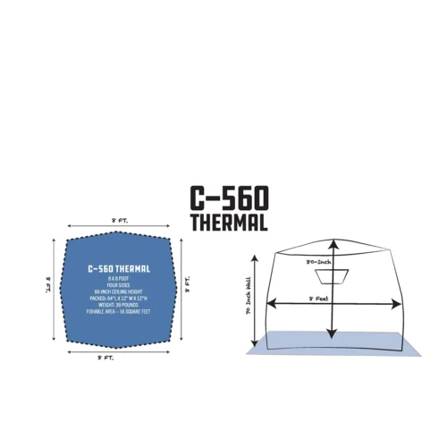 Clam C-560 Thermal Hub infographic