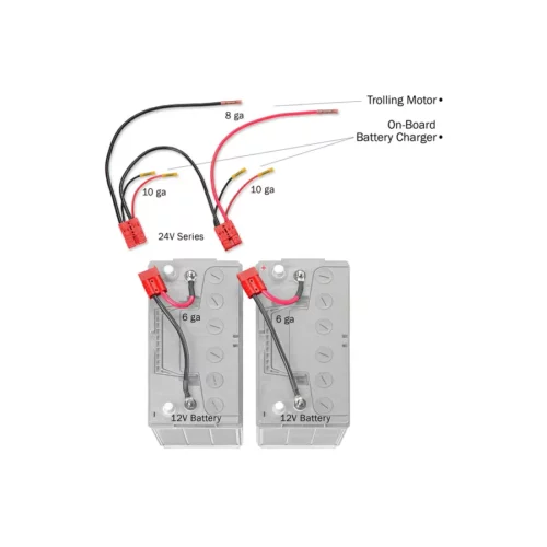 Connect-Ease 24V Trolling motor connection kit