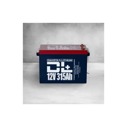 DL+ 12V 315Ah battery front view