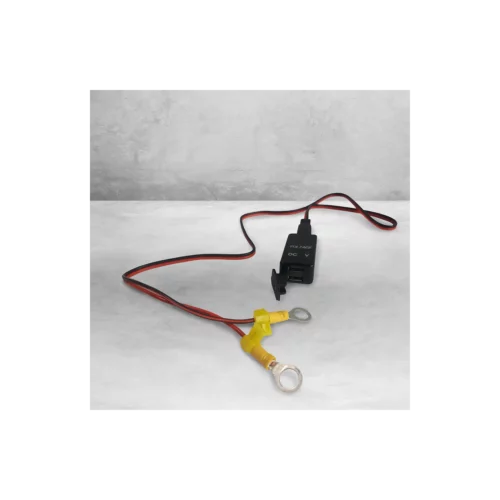 dakota lithium USB PHONE CHARGER, VOLTMETER, & TERMINAL ADAPTER WIRING KIT