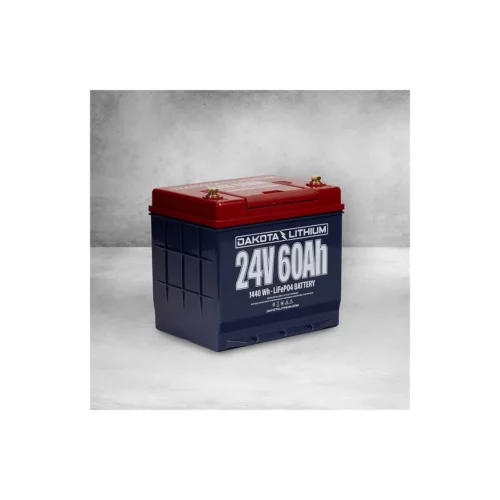 Dakota Lithium 24v 60Ah Deep Cycle LiFePO4 Single Battery