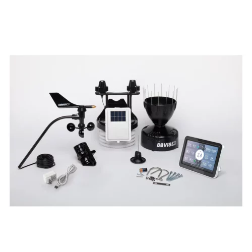 Wireless Vantage Pro2 Plus with UV & Solar Radiation Sensors and WeatherLink Console contents