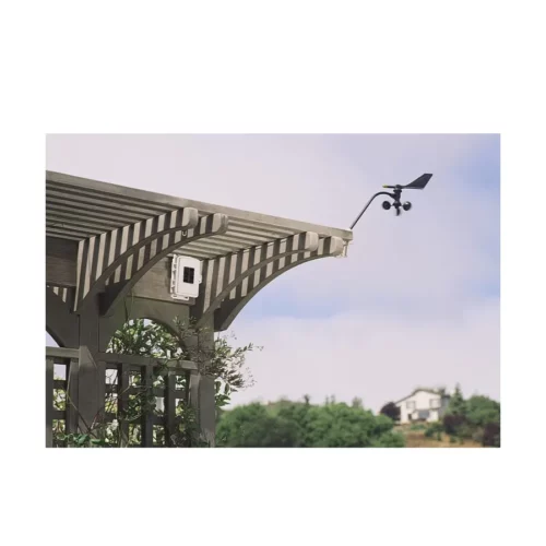 Solar-Powered Wireless Sensor Transmitter mounted