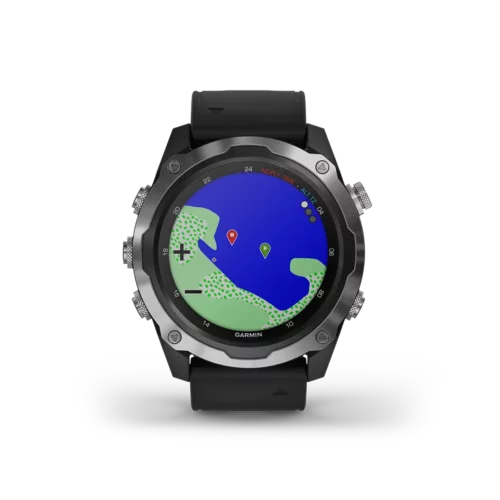 Garmin Descent Mk2 map page