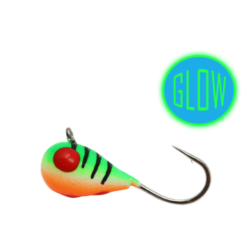 Frostbite 3mm Tungsten Jig (1/50oz) - 2 Pack in Eye of Tiger