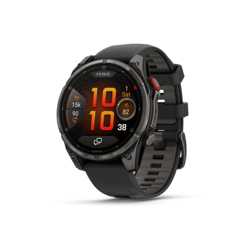 Garmin fenix 8 Pro AMOLED - 47mm - Carbon Gray DLC Titanium