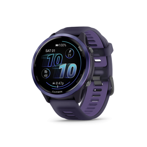 Garmin Forerunner 570 - 47mm - Indigo Aluminum with Translucent Imperial Purple/Indigo Band
