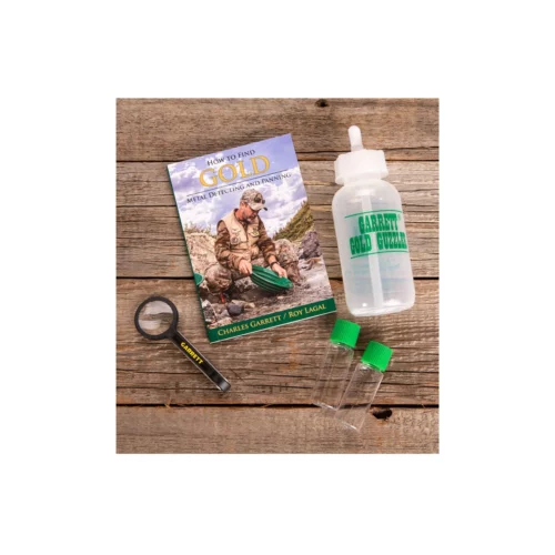 Garrett Deluxe Gold Pan Kit accessories