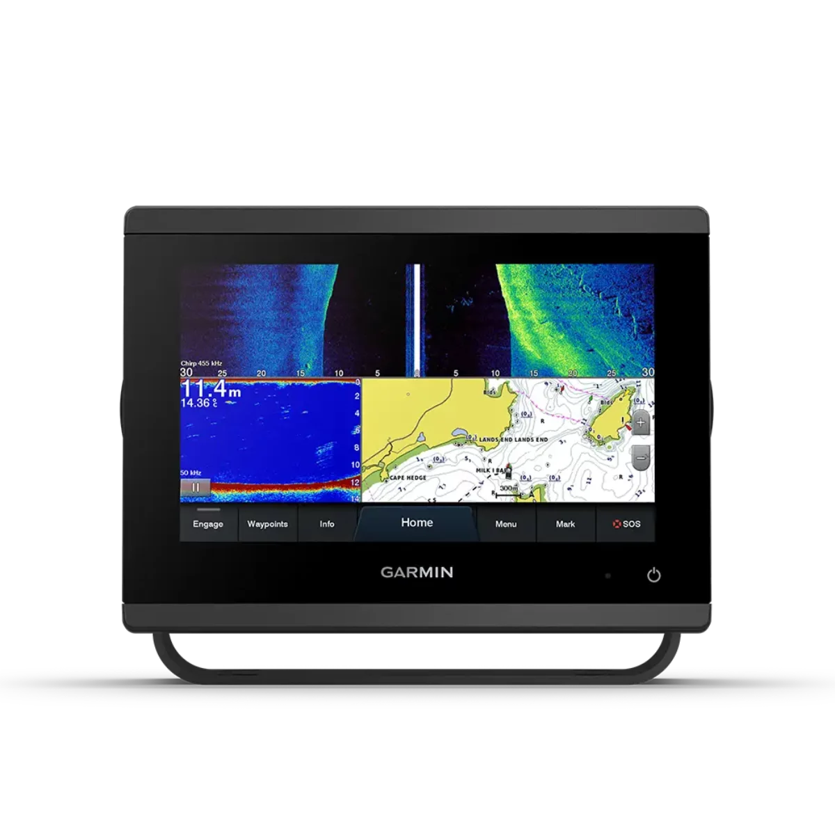 Garmin GPSMAP 723xsv split screen