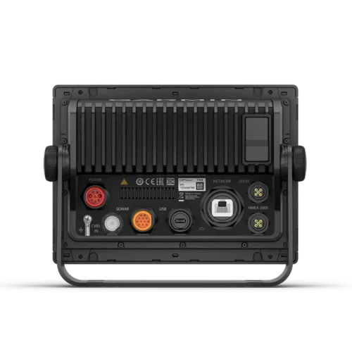 Garmin GPSMAP 723xsv back side with connections
