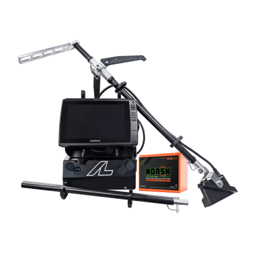 Garmin ECHOMAP Ultra 2 106sv LiveScope Plus LVS34 Arclab Bundle with 50AH Battery