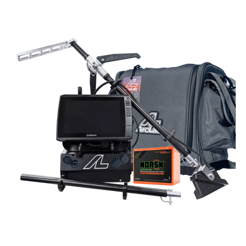 Garmin ECHOMAP Ultra 2 106sv LiveScope Plus LVS34 Arclab Bundle with 50AH Battery & Bag