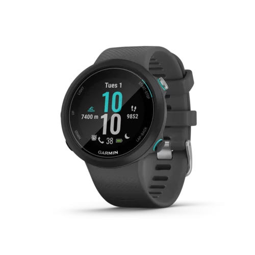 Garmin Swim 2 in slate homescreen