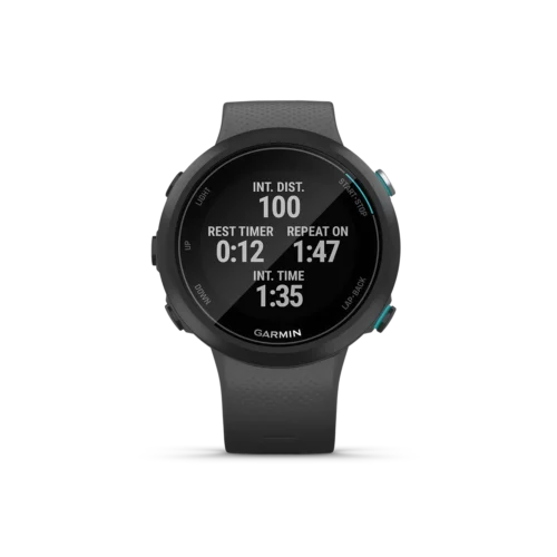 Garmin Swim 2 in slate data screen