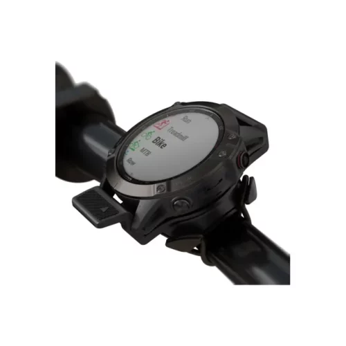Garmin QuickFit Quarter-turn Bike Mount in use
