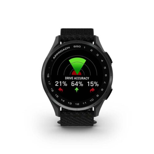 Garmin Approach S50 Black club stats