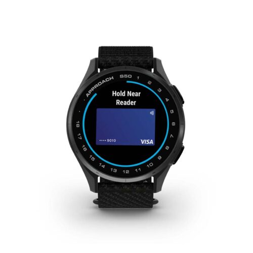 Garmin Approach S50 Black garmin pay