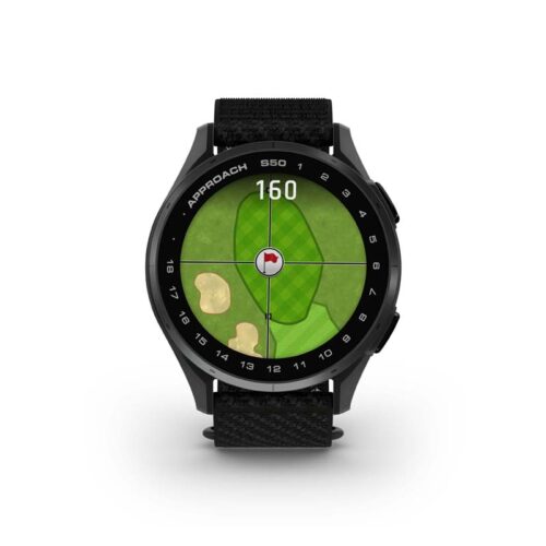 Garmin Approach S50 Black green view