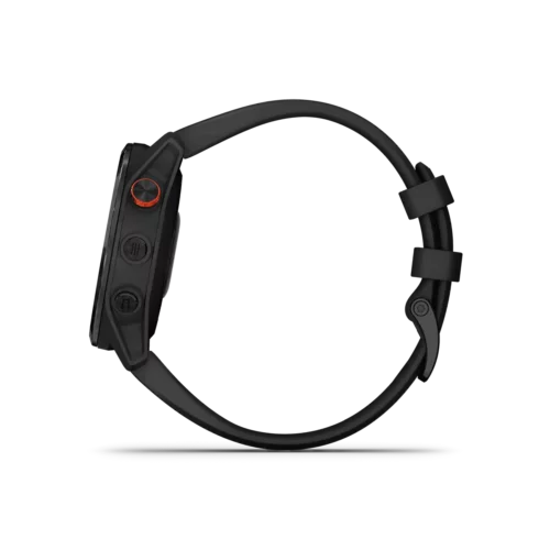 Garmin Approach S62 in black with right side and buttons