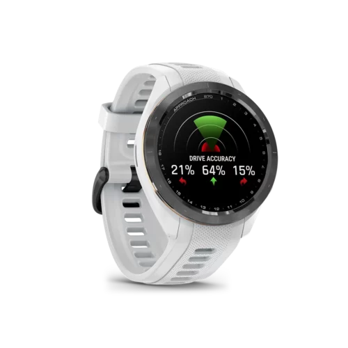 Approach S70 - 42 mm - Black Ceramic Bezel with White Silicone Band radar