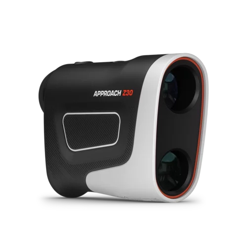 Garmin Z30 rangefinder front right angle view golf laser rangefinder