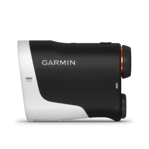 Garmin Approach Z30 laser rangefinder left side