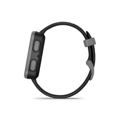 Garmin Bounce in Black Camo button side