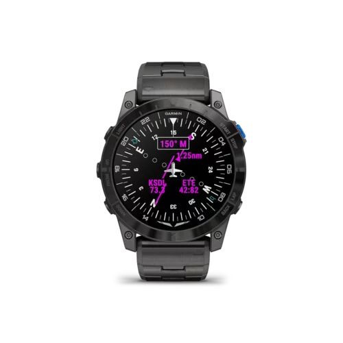 Garmin D2 Mach 1 Pro aviation watch HSI course needle