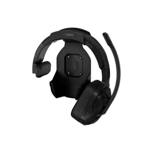 Garmin dezl headset 110 on cradle