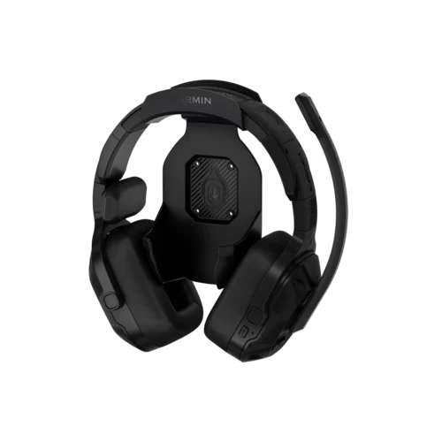 Garmin dezl headset 210 on cradle