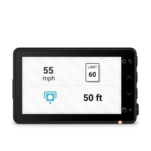 Garmin Dash Cam X110 redlight cam speed